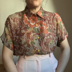 Camisa Arabesco y Vainilla